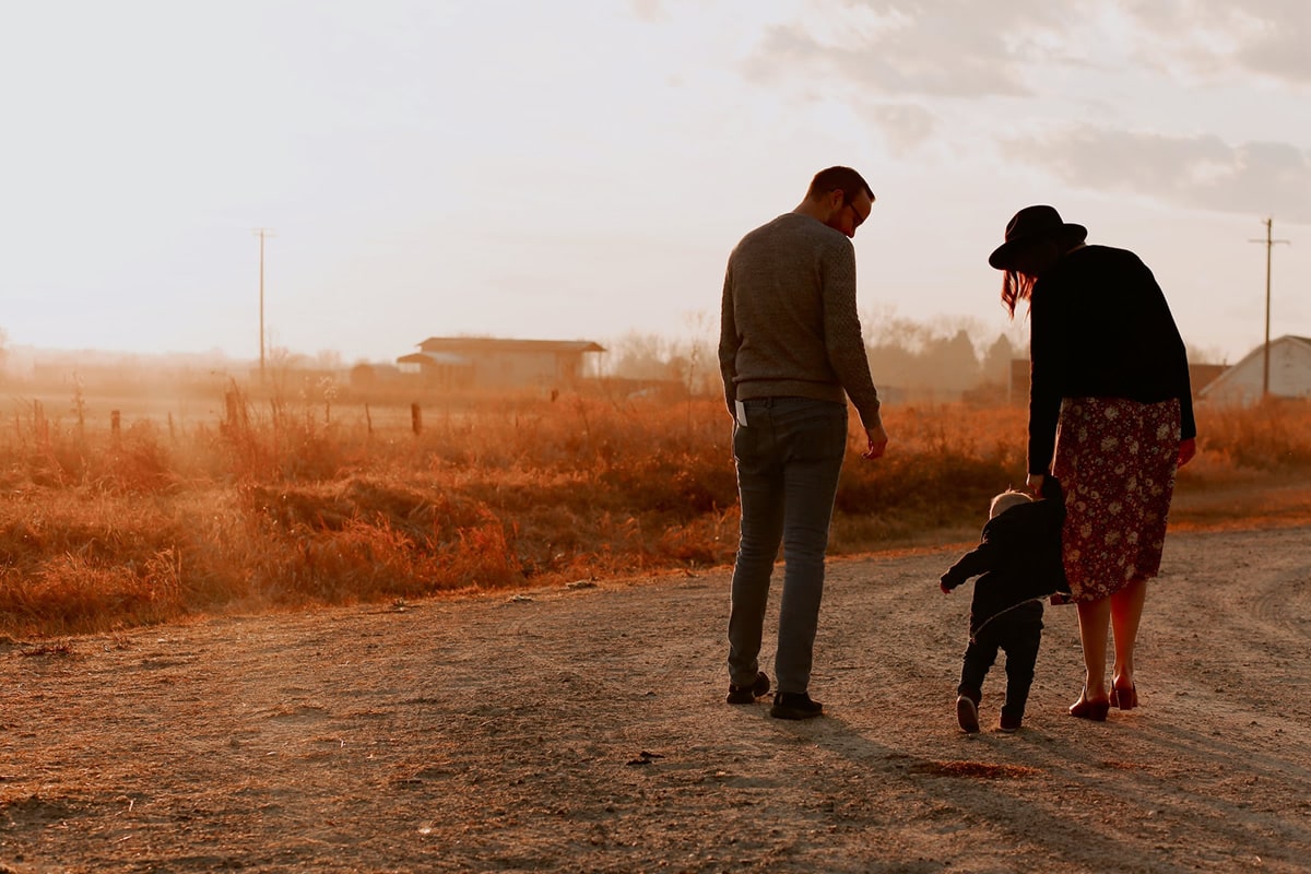 Servizio fotografico in famiglia